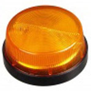 AMBER STROBE LED WITH REFLECTING MIRROR