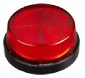 RED STROBE LED REFLECTING MIRROR