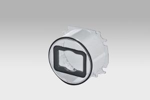 CLEAR DOME FRONT PANEL OF BULLET CAMERA